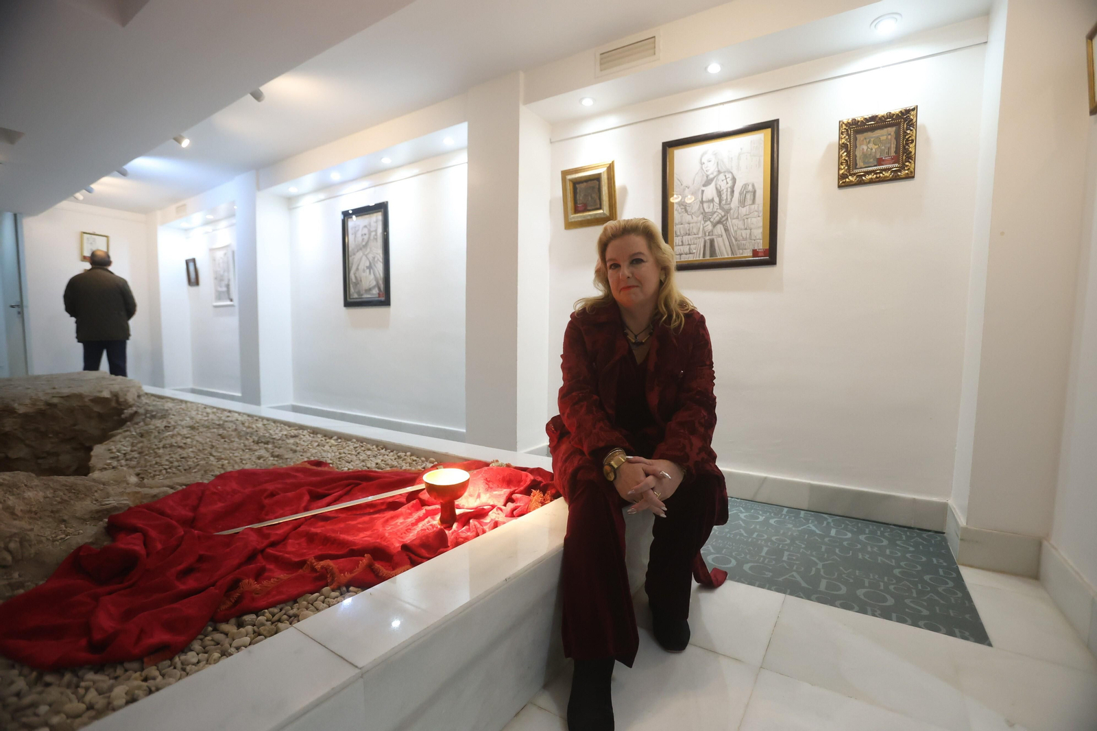'Templarios', la exposición de Isabel Carrión en el Colegio de la Abogacía de Córdoba, en imágenes