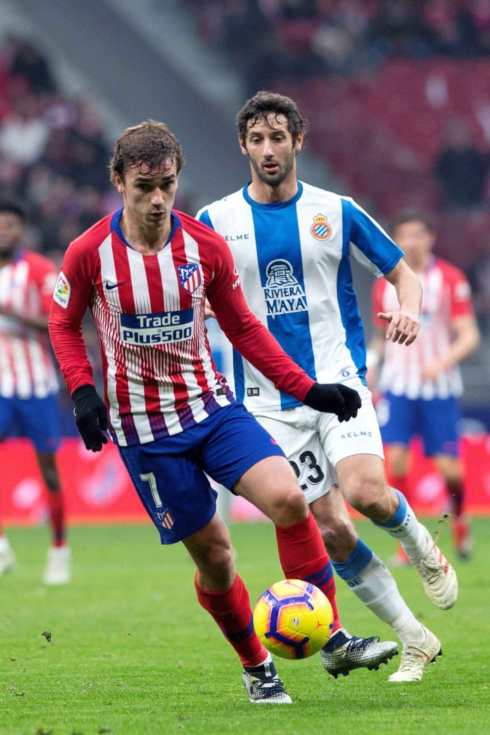 Las imágenes del Atlético-Espanyol