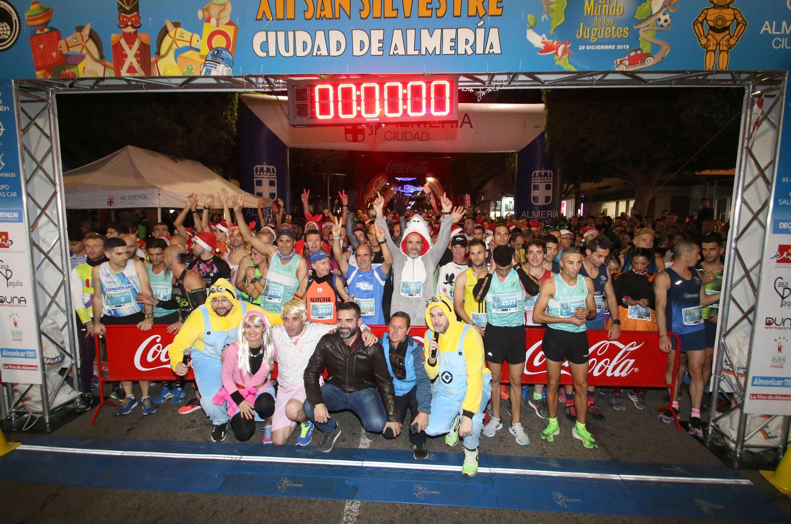 Las imágenes de la San Silvestre 2019