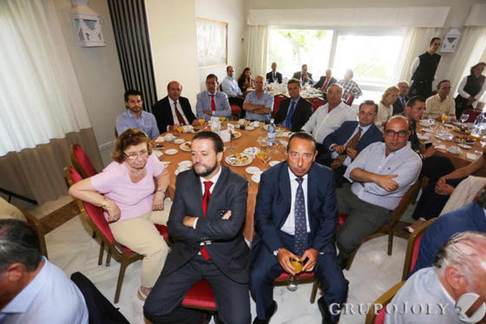 Juan Galobart, Antonio Bautista, Ignacio Díez Vergara, Fernando García, Juan Apresa, Boris Martínez, Fernando Carrasco, Alfonso Pérez-Barbadillo, Antonio Ruiz y César Florido.

Foto: Pascual