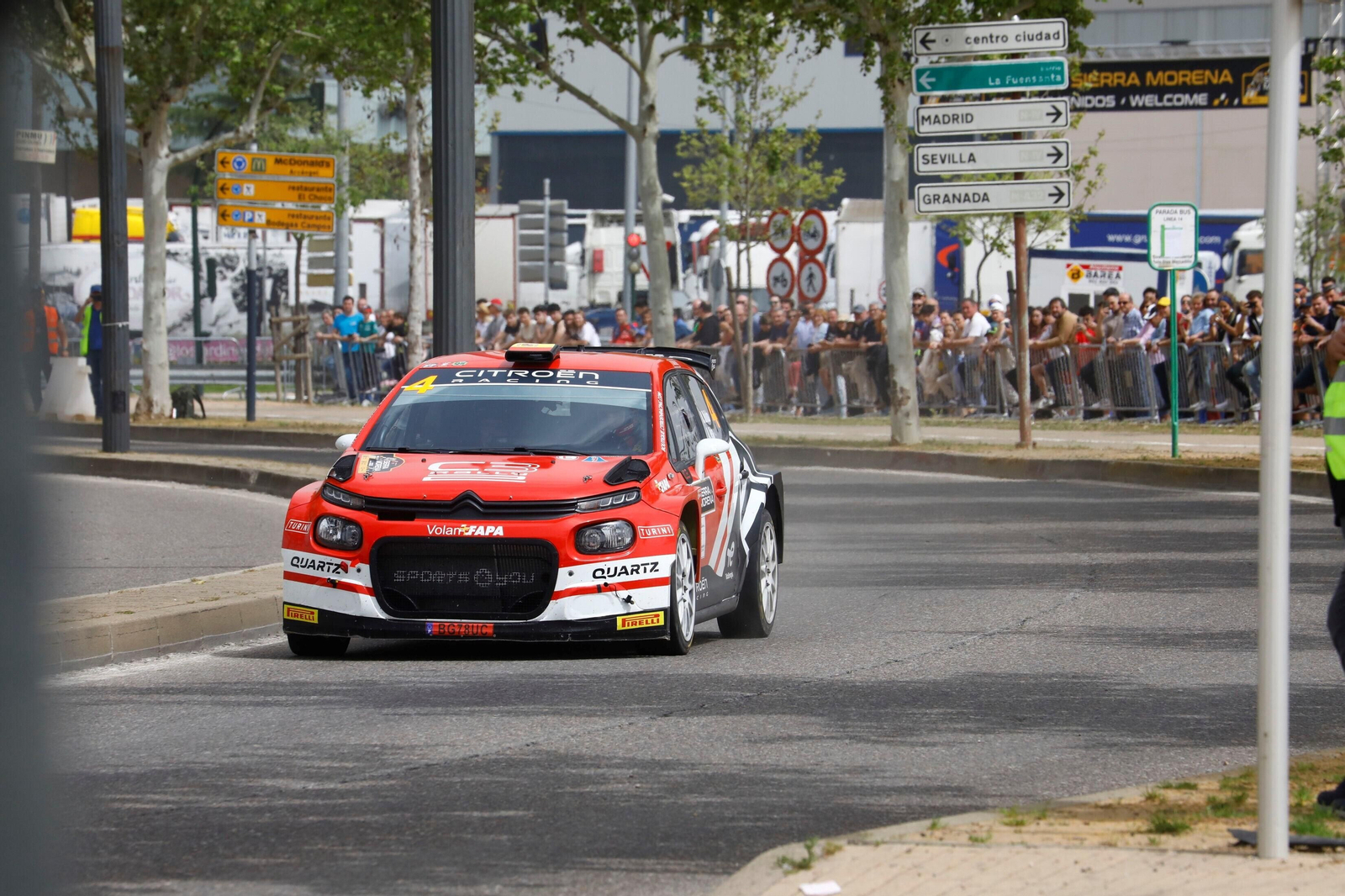 Las mejores fotos de la primera jornada del Rallye Sierra Morena 2024