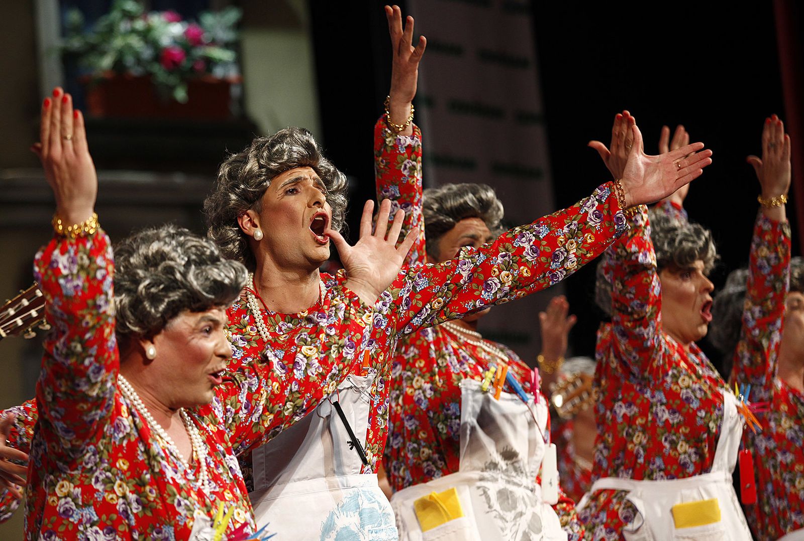 Las imágenes de la sexta función de cuartos