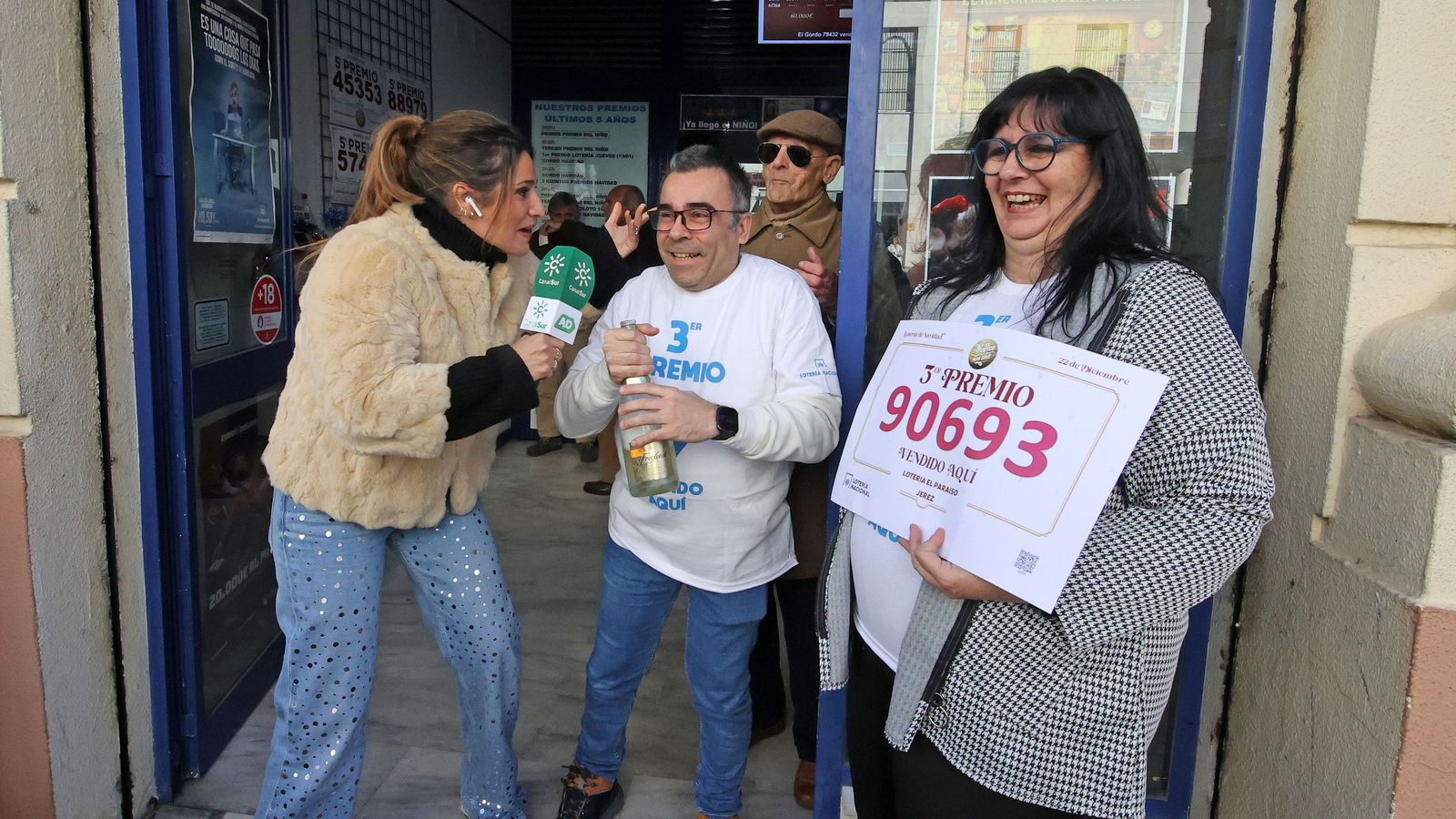 El Paraíso vuelve a dar premio en la Lotería de Navidad 2025