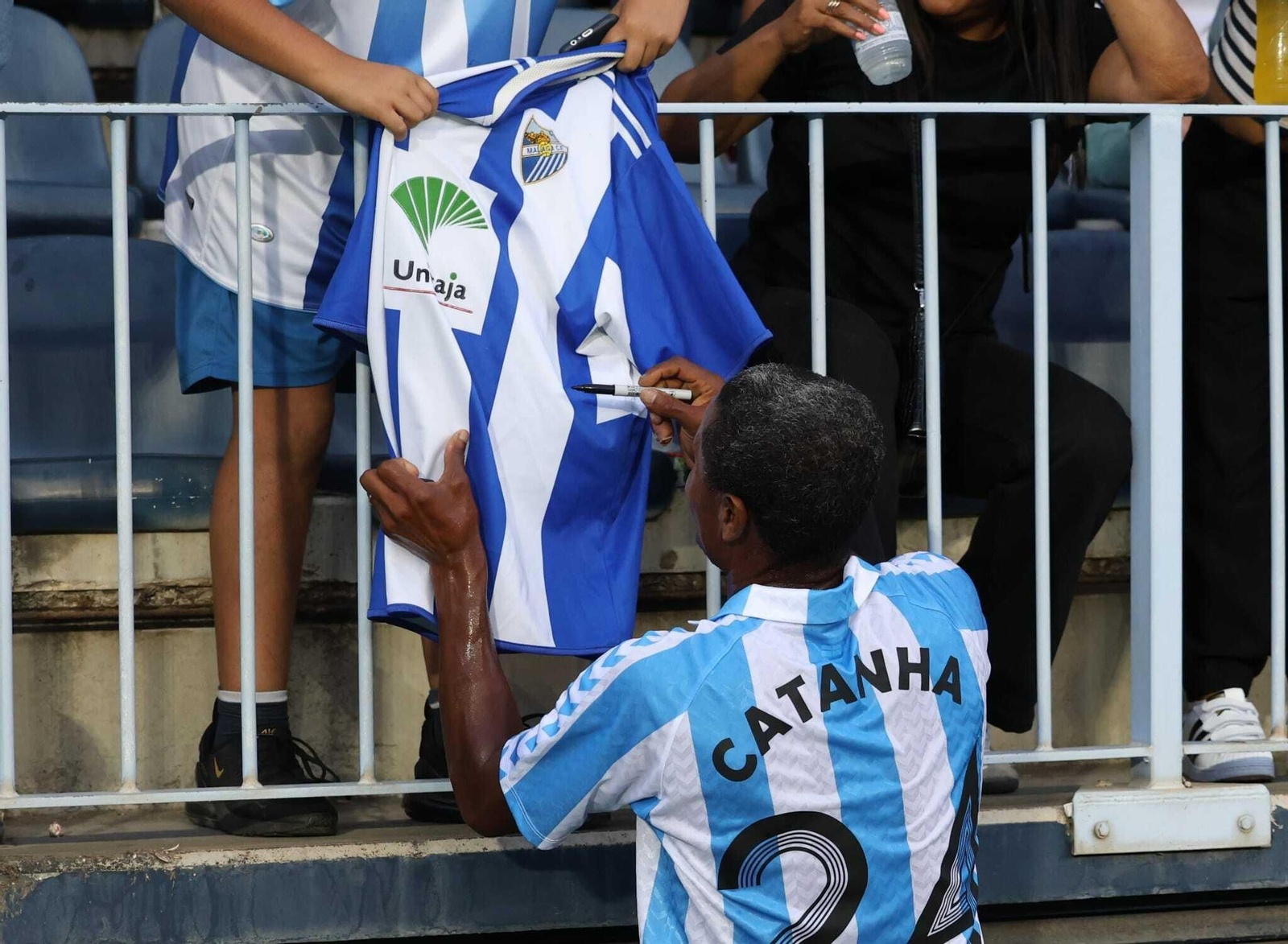 El Partido de Leyendas del Málaga CF, en imágenes