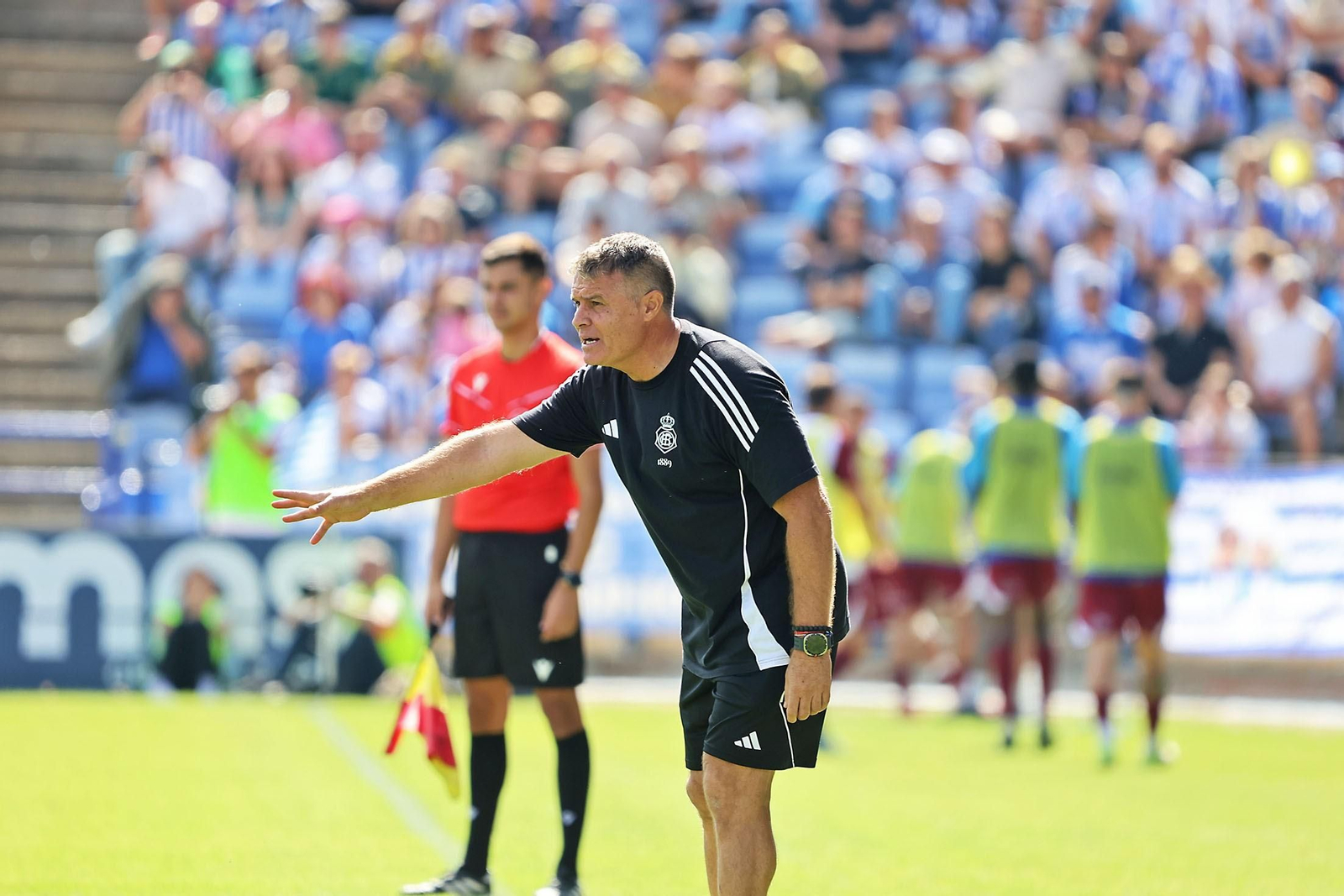 Pedro Morilla durante el partido del pasado domingo.