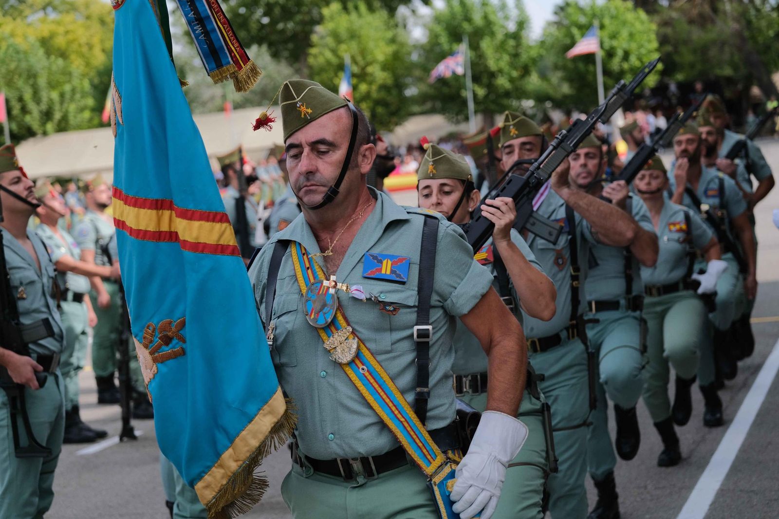 La celebración del 104 aniversario de La Legión en imágenes
