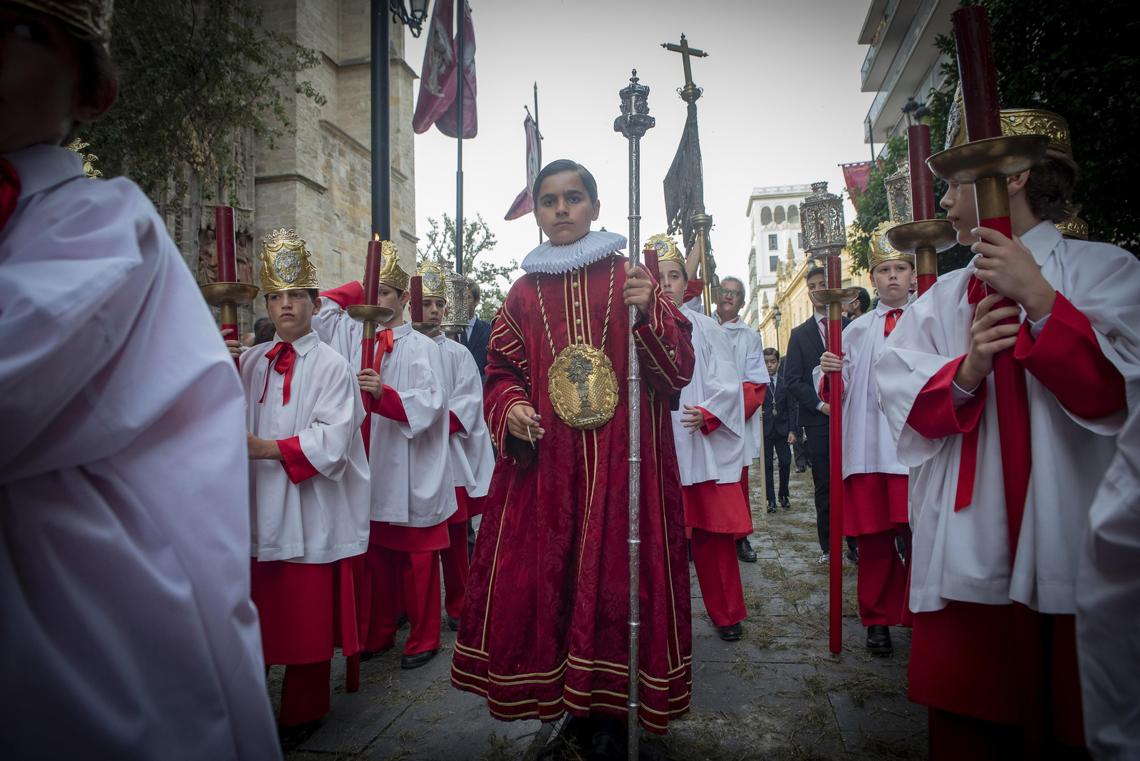 Las imágenes de la procesión del Corpus Christi de Sevilla 2022