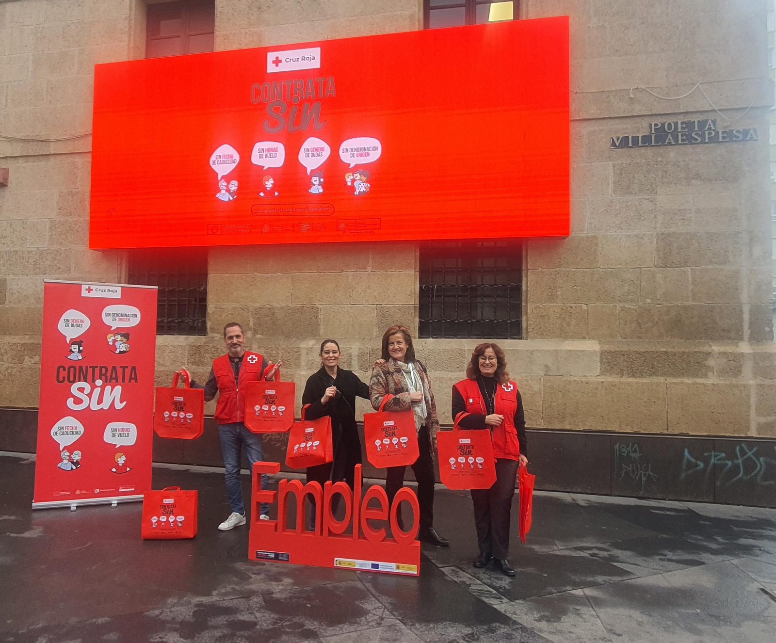 Presentación de la campaña de Cruz Roja en Almería