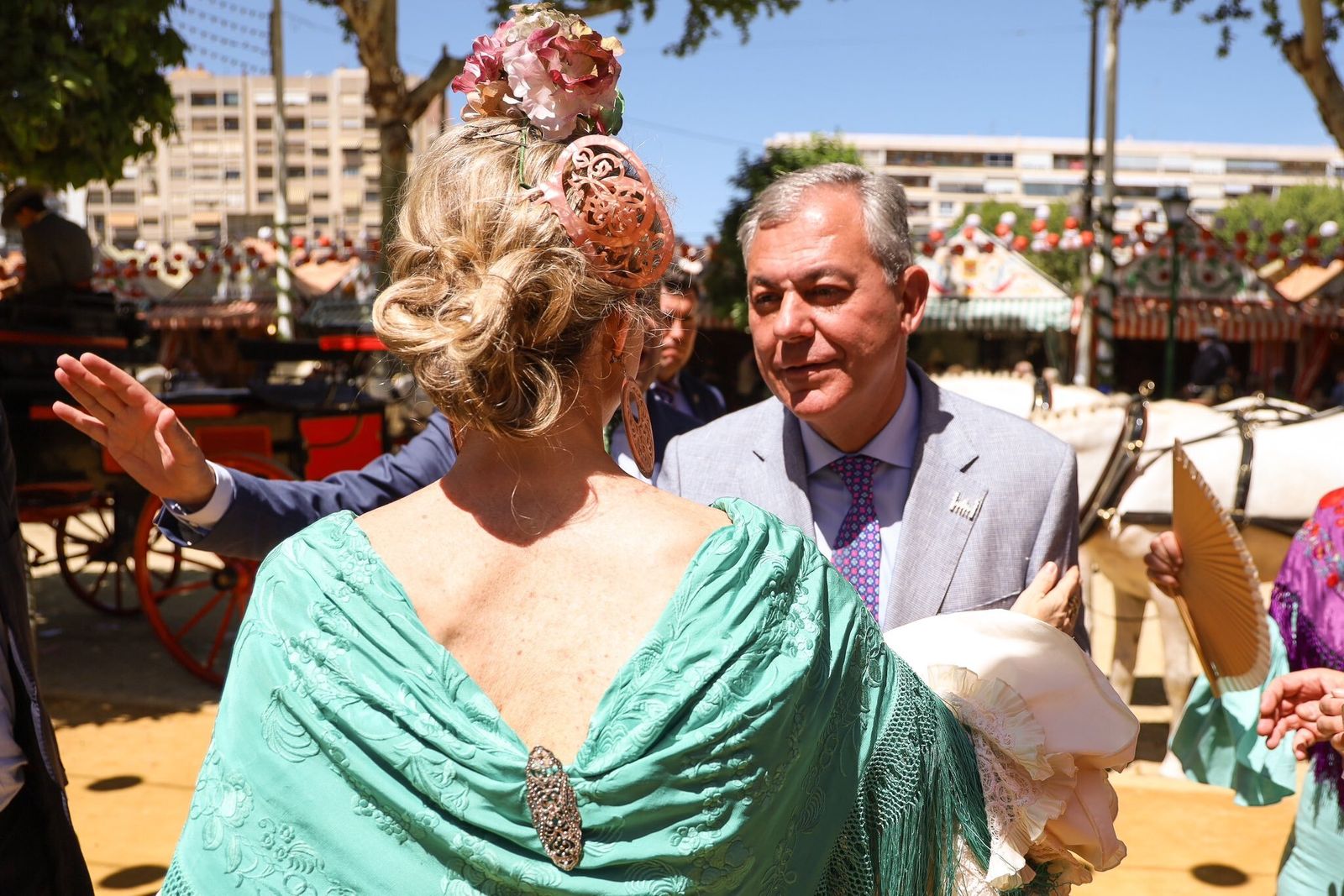 José Luis Sanz en la Feria