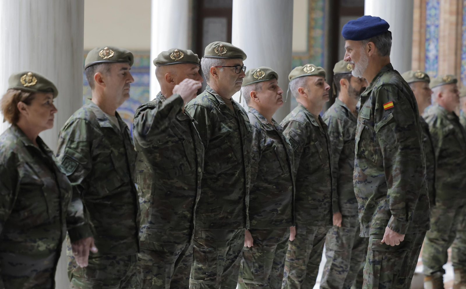 Las fotos de la visita de Felipe Vl a Capitanía