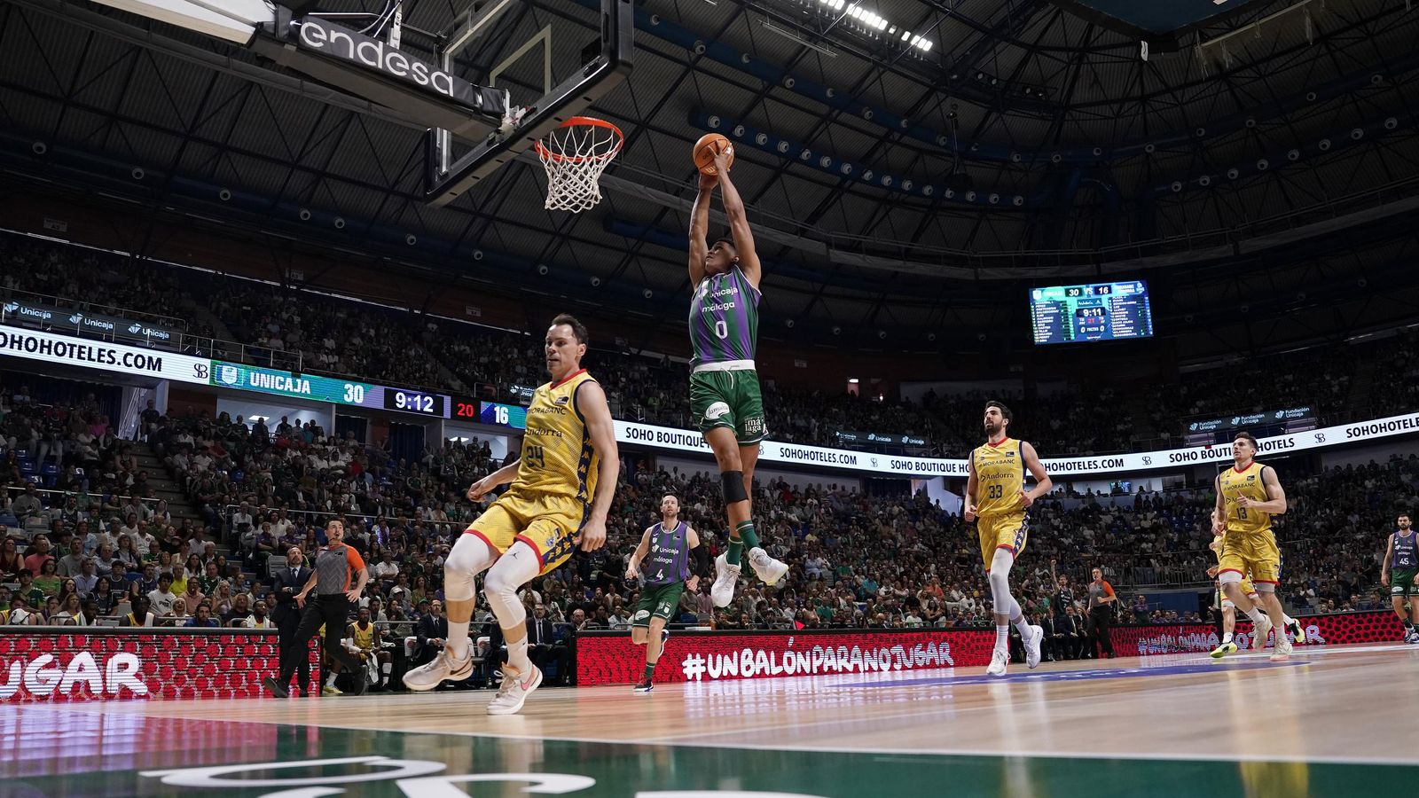 El Unicaja-MoraBanc Andorra, en fotos