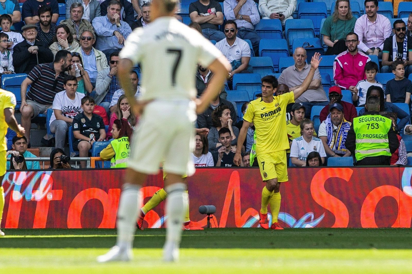 El Real Madrid - Villarreal, en imágenes