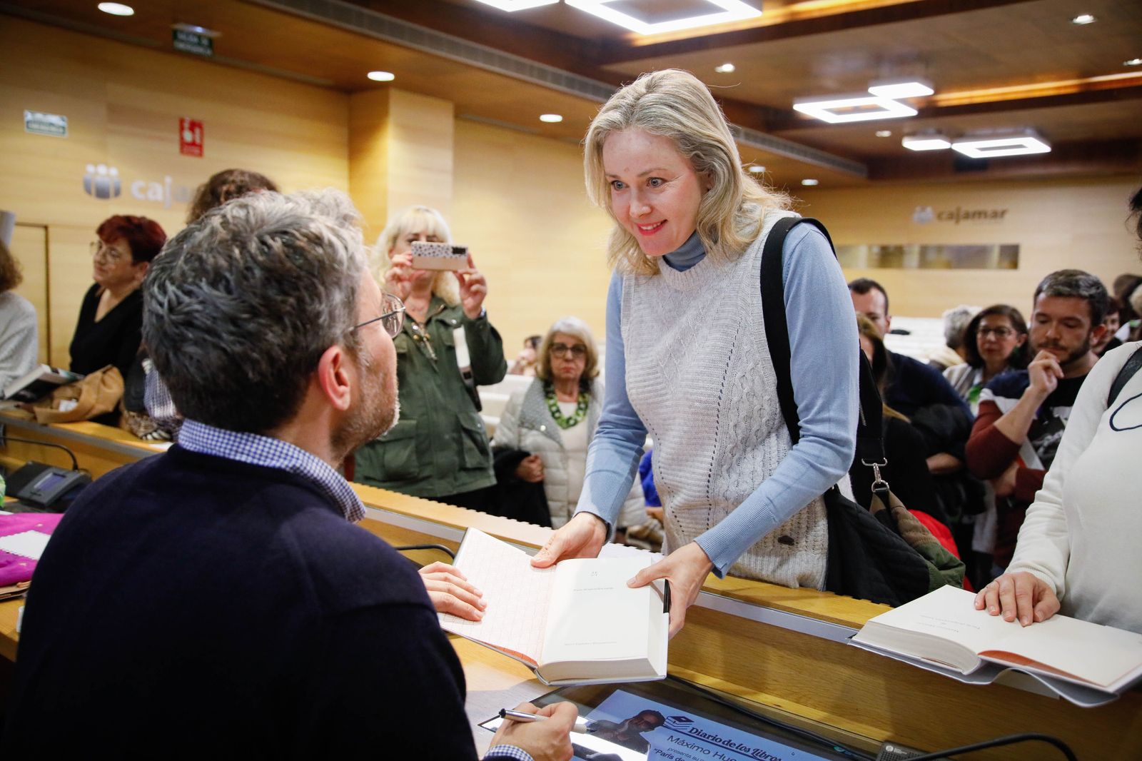 ¿Has estado en la presentación del libro de Máximo Huerta? Entra en la galería y buscate