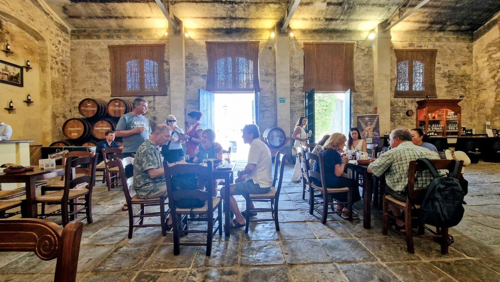 Bodegas Álvaro Domecq, en Jerez.