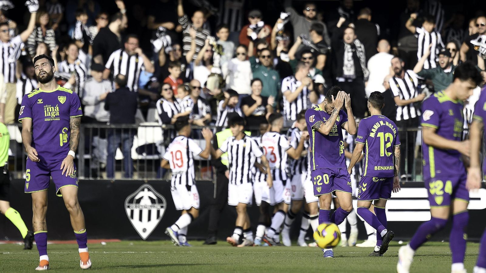 El Castellón-Málaga CF, en fotos