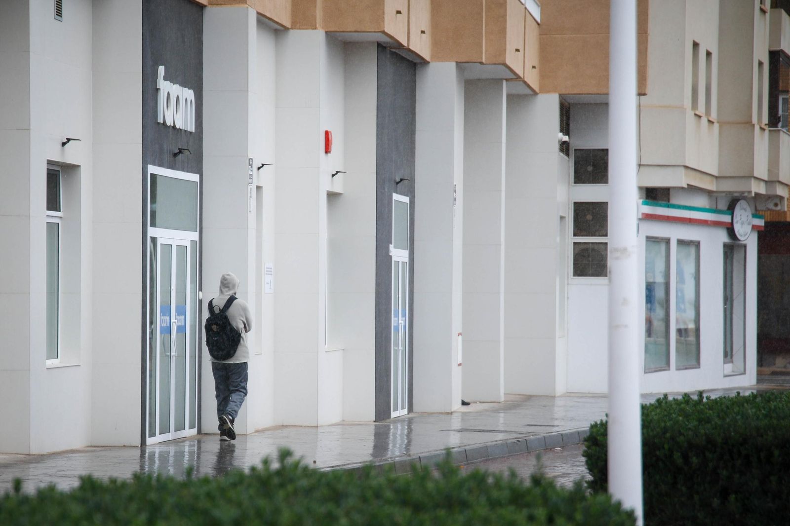 Las mejores imágenes de la lluvia en Almería