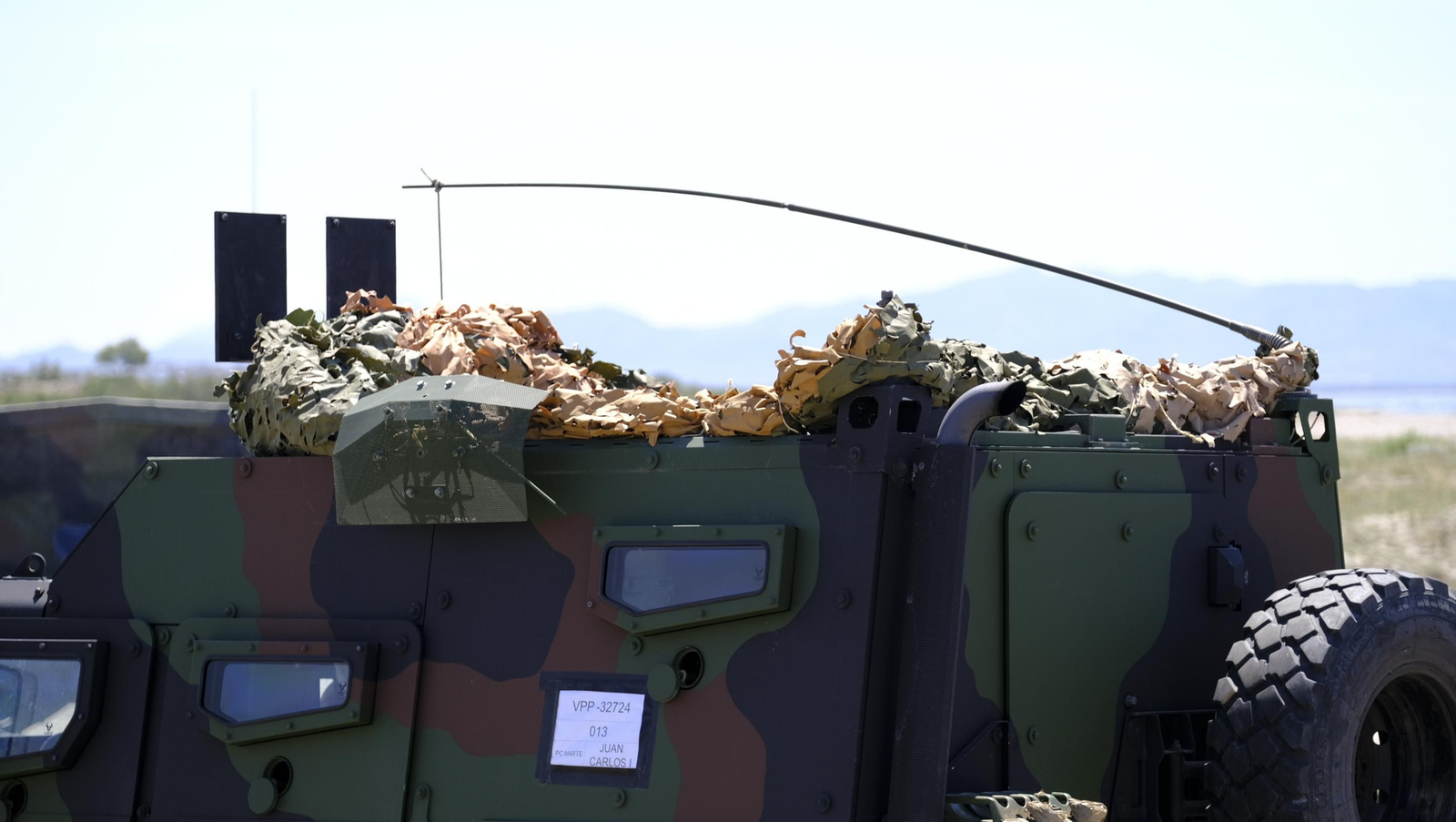 Desembarco de la Infantería de Marina en la Playa del Perdigal, en El Alquián-Almería