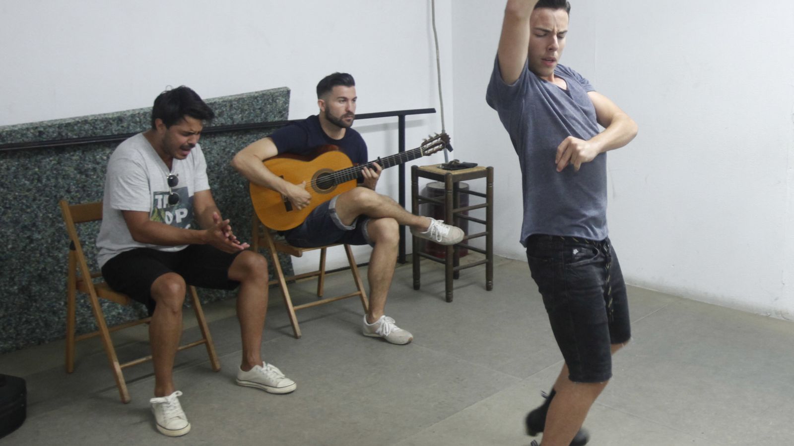 Iván, Daniel y Juan Tomás