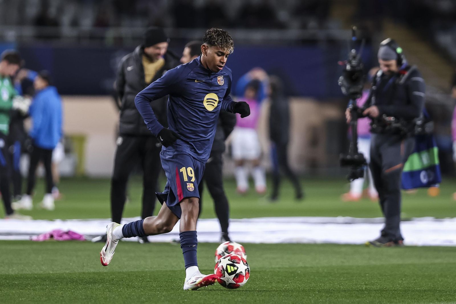 Las fotos del Barcelona - Atalanta