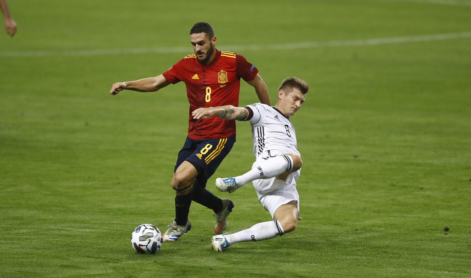 España-Alemania, en imágenes