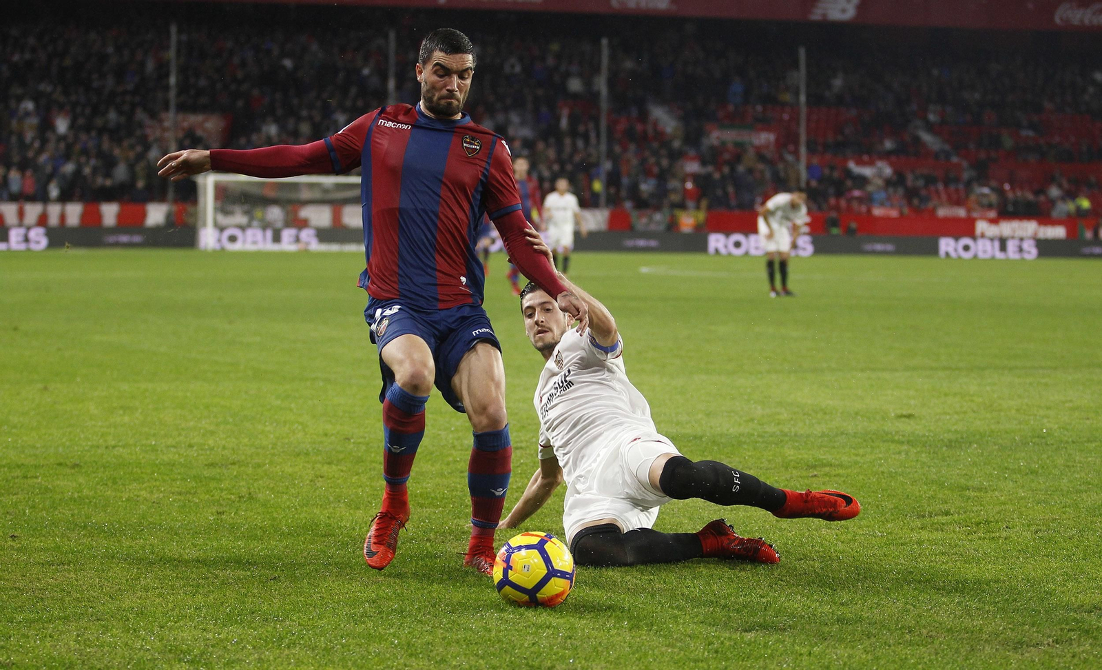 Las imágenes del Sevilla-Levante