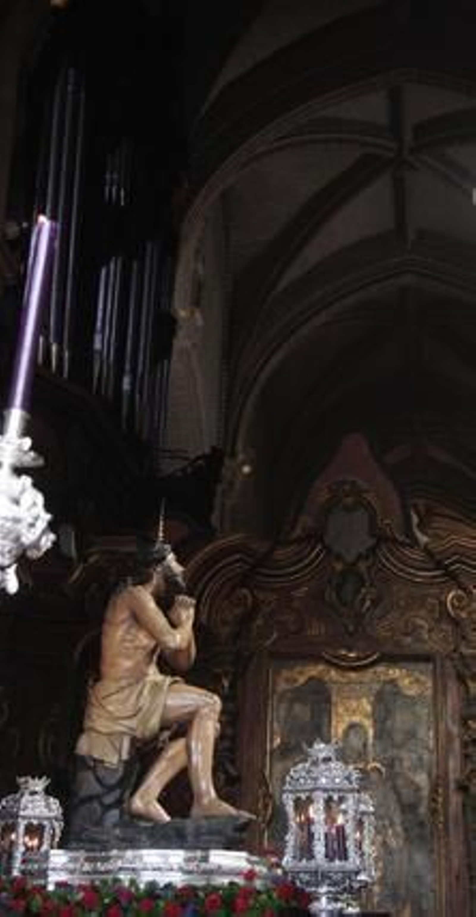 El Señor de las Penas en Santa Ana.

Foto: Victoria Hidalgo