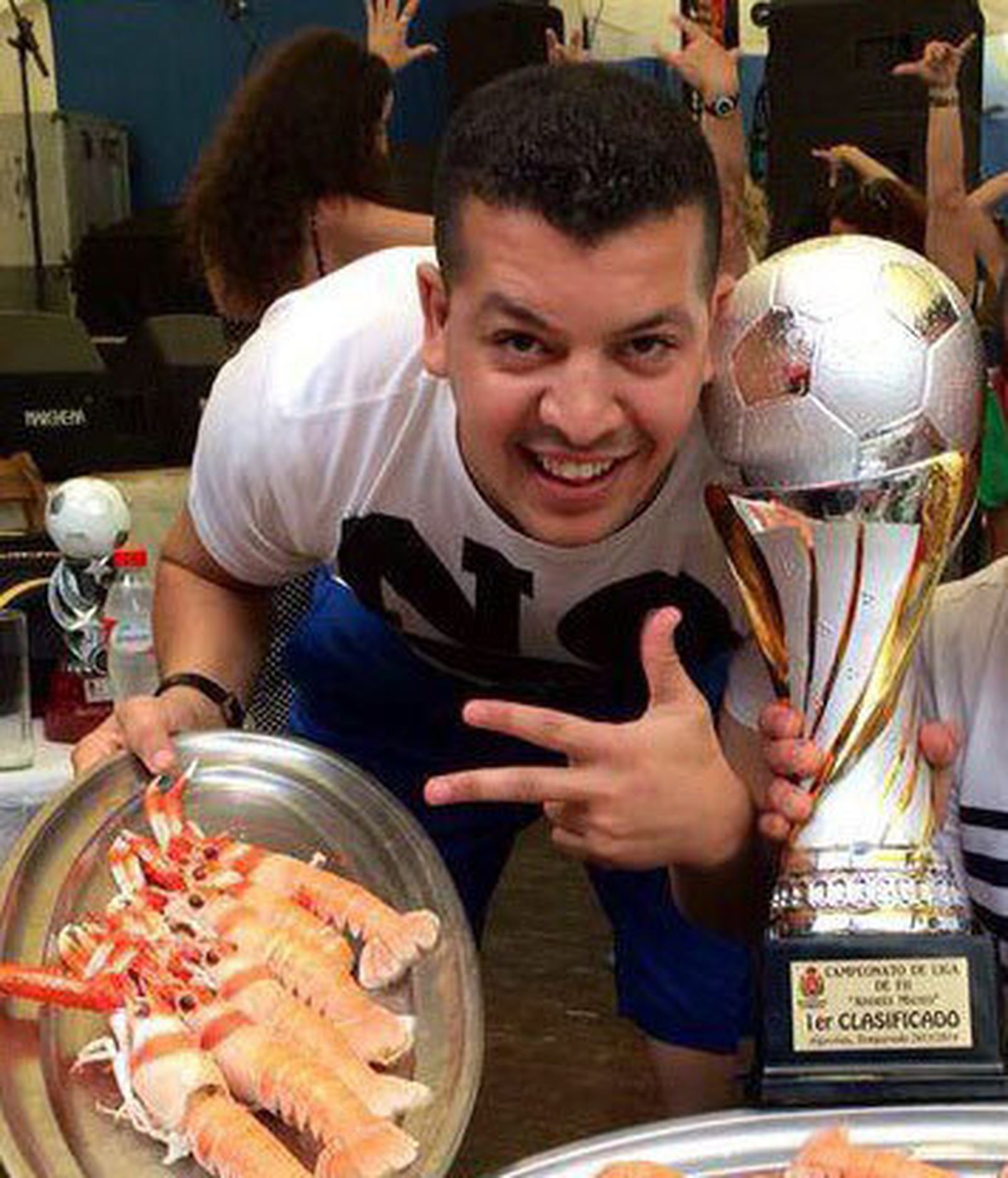 Abdellah El Haj Sadel El Menbri, conocido como el Messi del Hachís, un apasionado del fútbol... y del dinero.