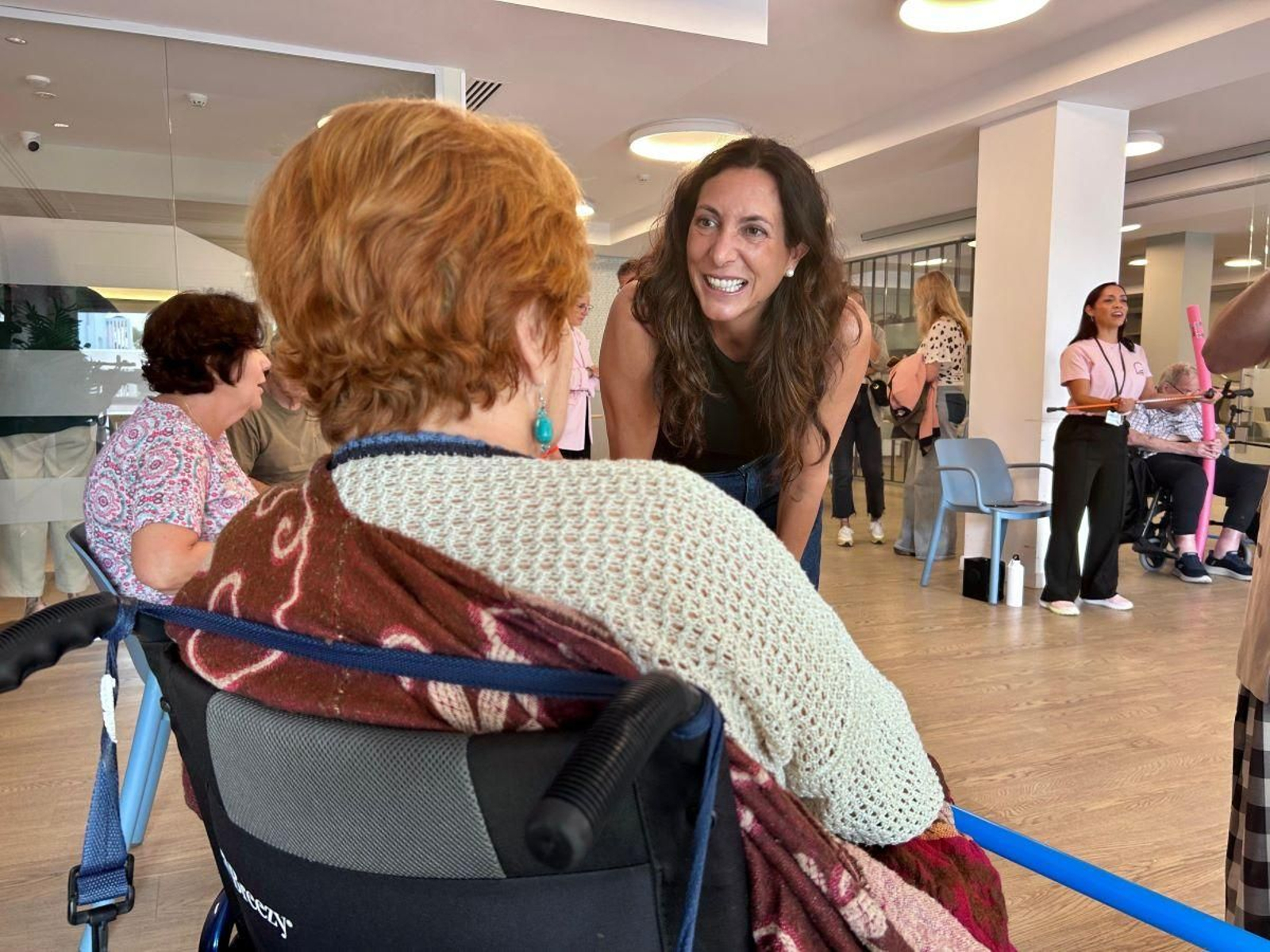 Visita a las obras de la residencia en Almuñécar