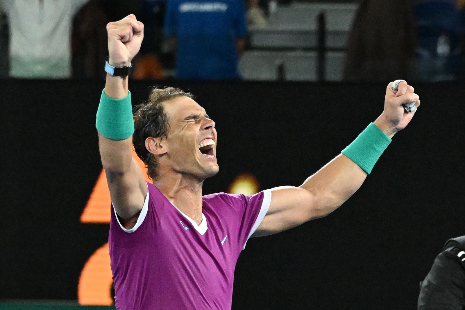 Las imágenes del histórico triunfo de Nadal sobre Medvedev (y 8)