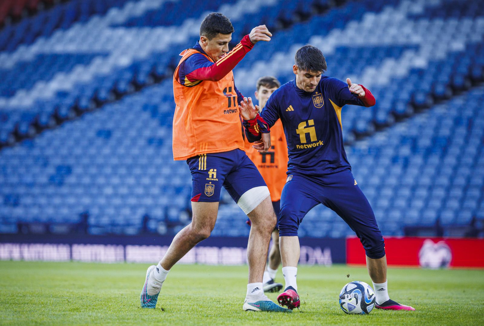 Las fotos de España en Glasgow