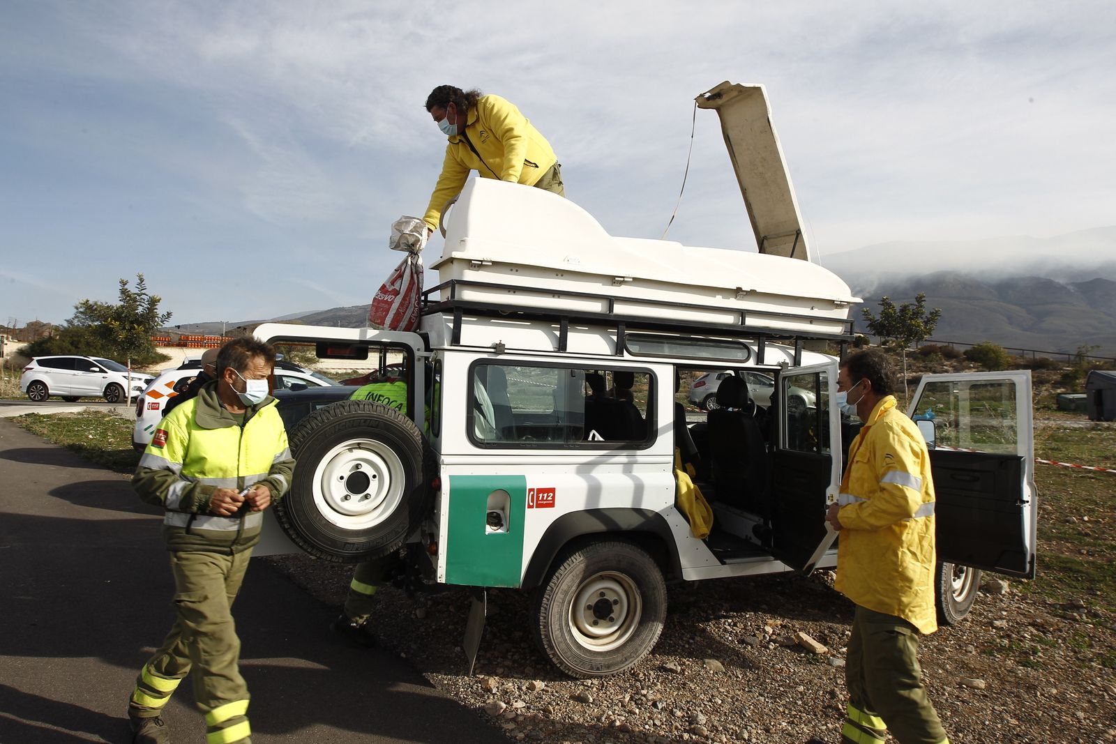 Fotogalería incendio forestal de Castala, Berja y Dalías.