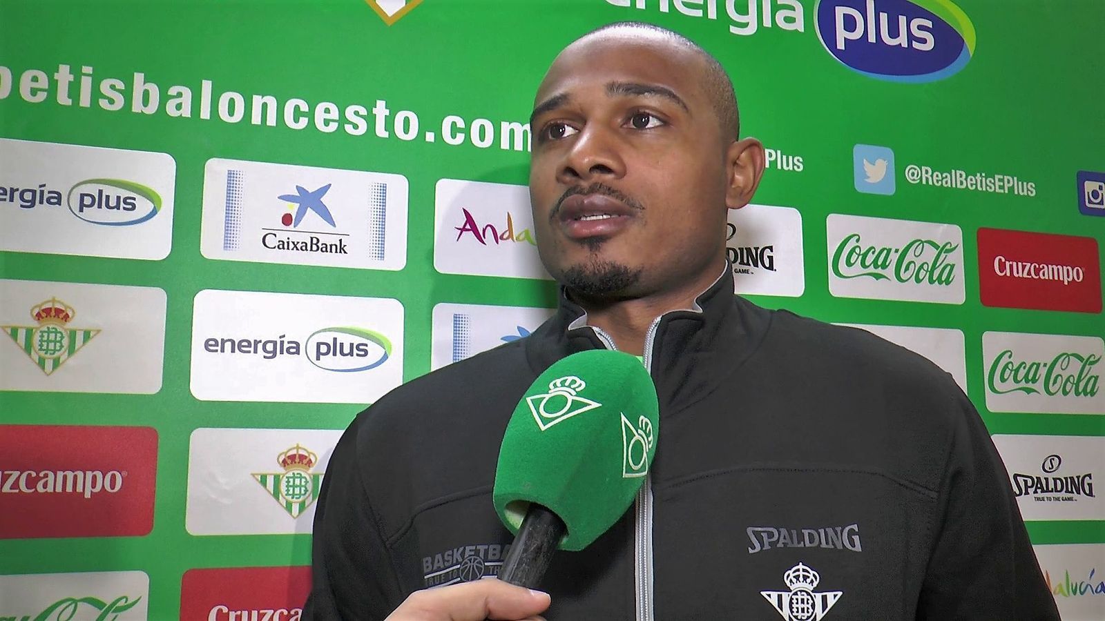 El base Dontaye Draper, ayer en las instalaciones verdiblancas.