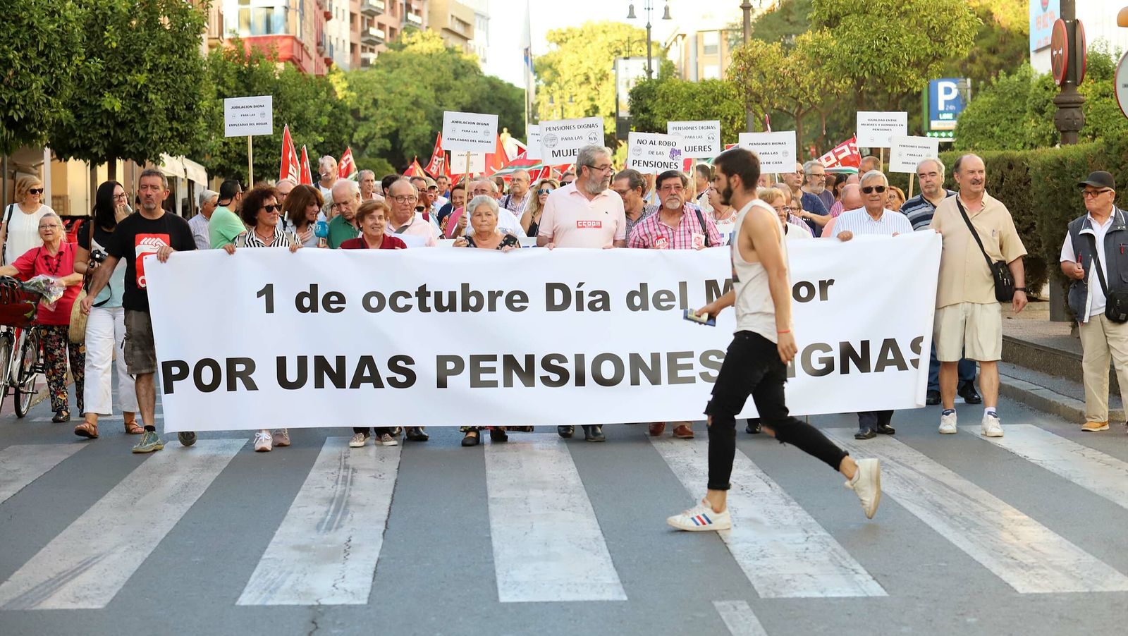 Imágenes de la manifestación "Por unas pensiones dignas"
