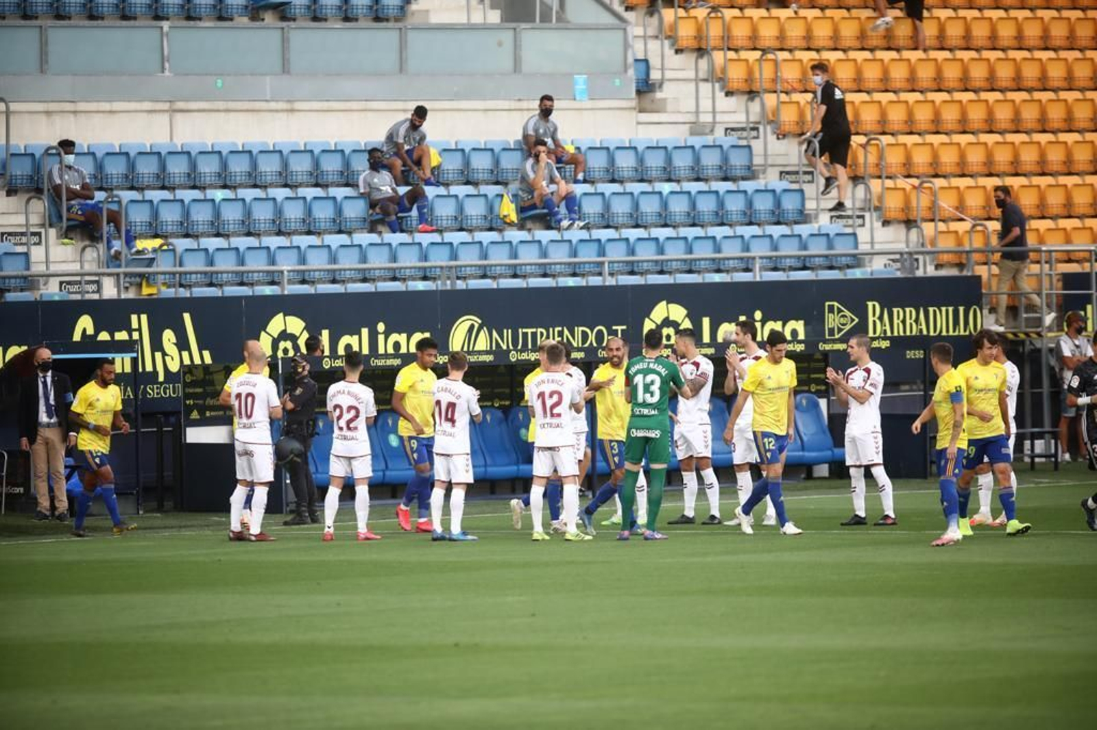 Las imágenes del Cádiz CF-Albacete