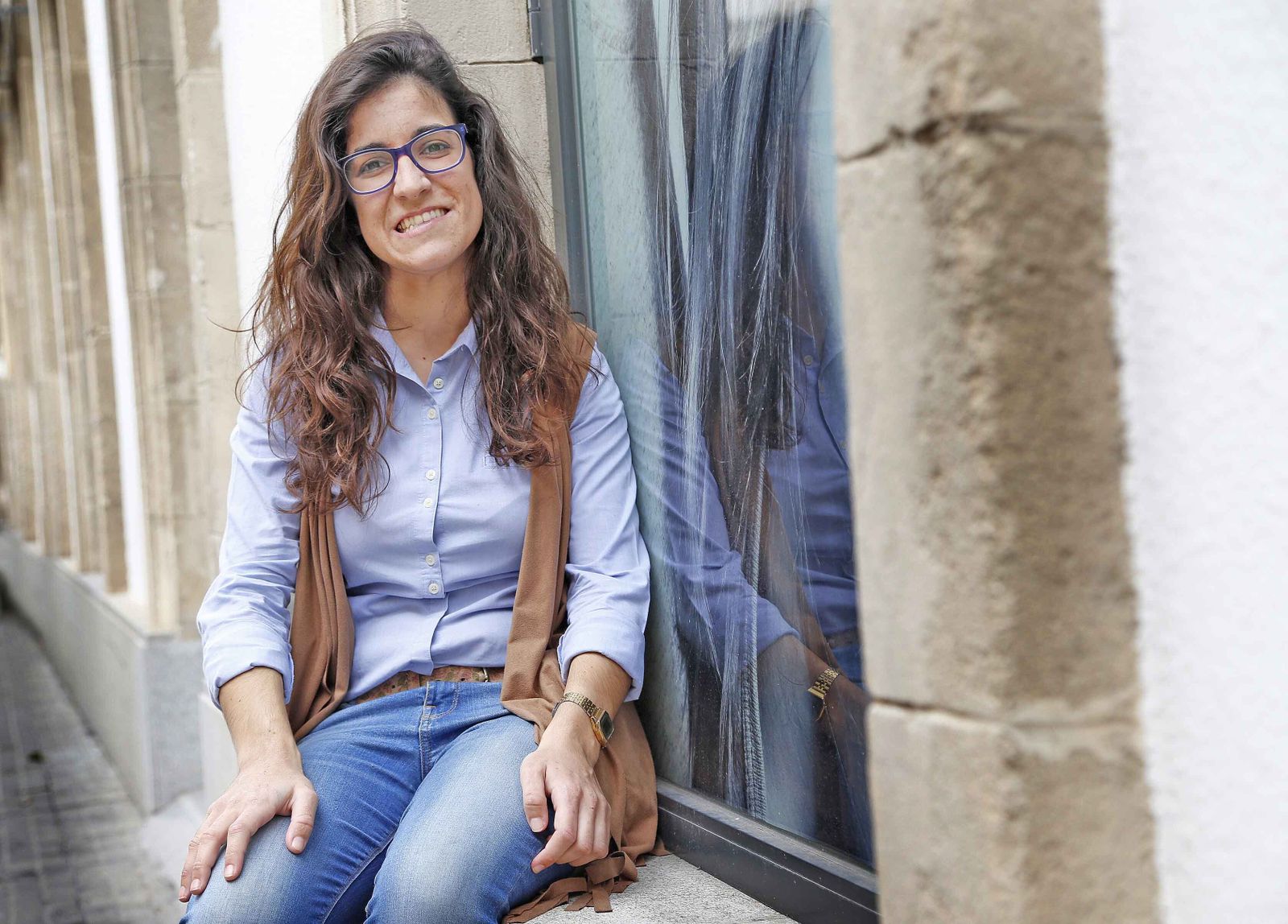 Gloria Bazán, galardonada por el IAM, en una entrevista a Diario de Jerez.