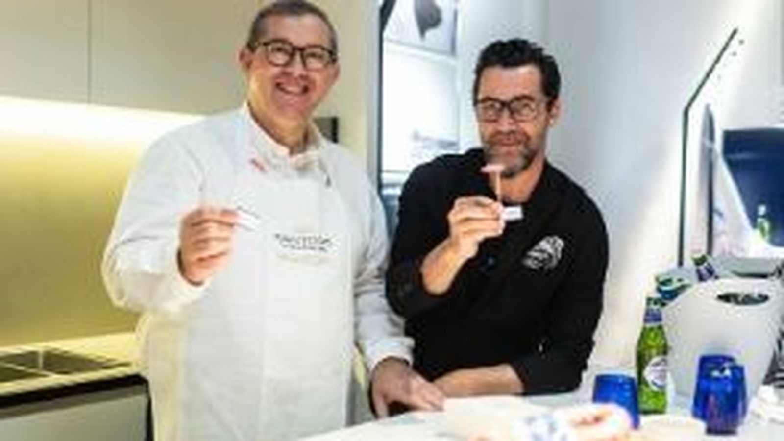 Killiam Crowley y Quique Dacosta.