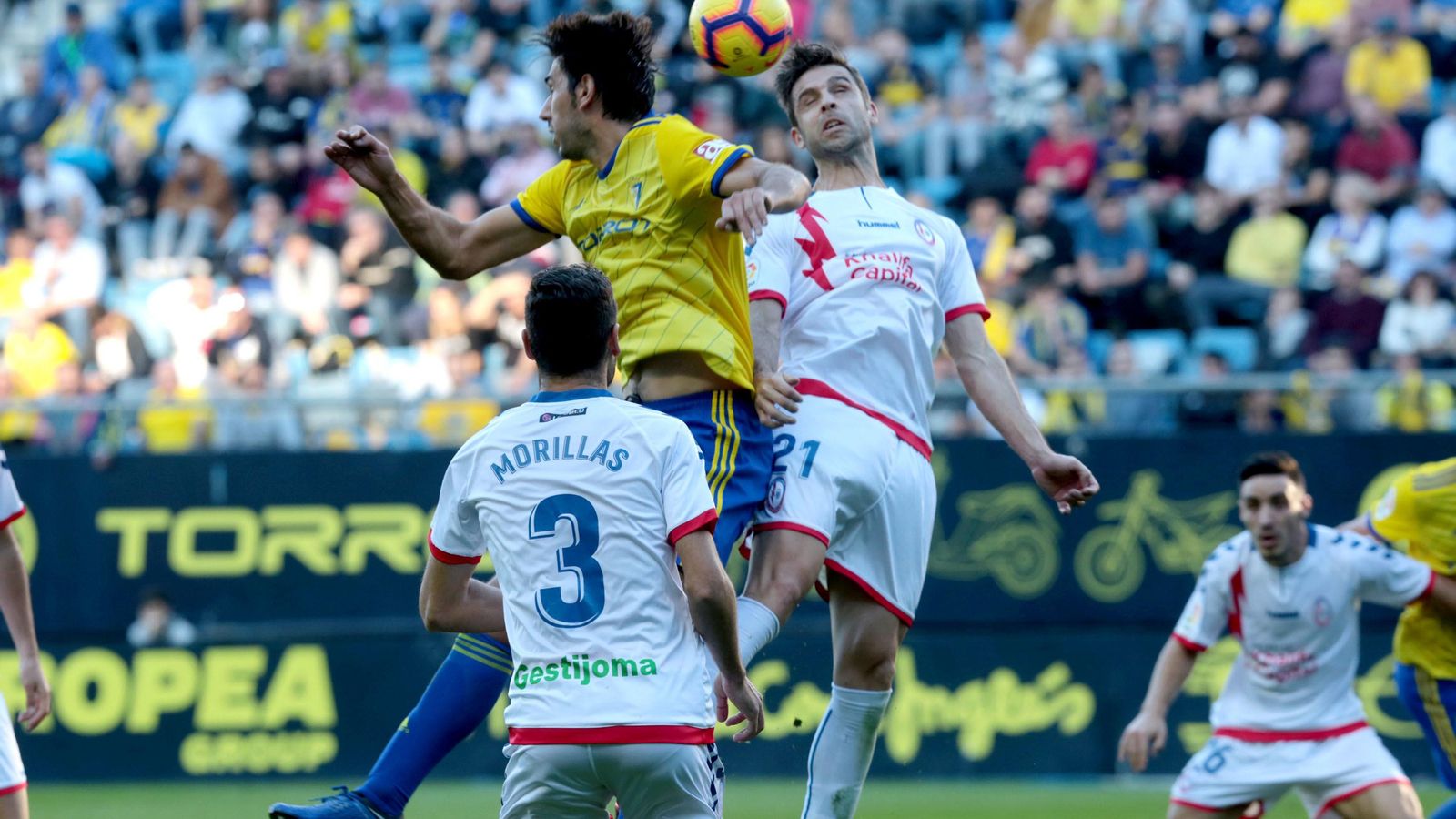 Las imágenes del Cádiz-Rayo Majadahonda