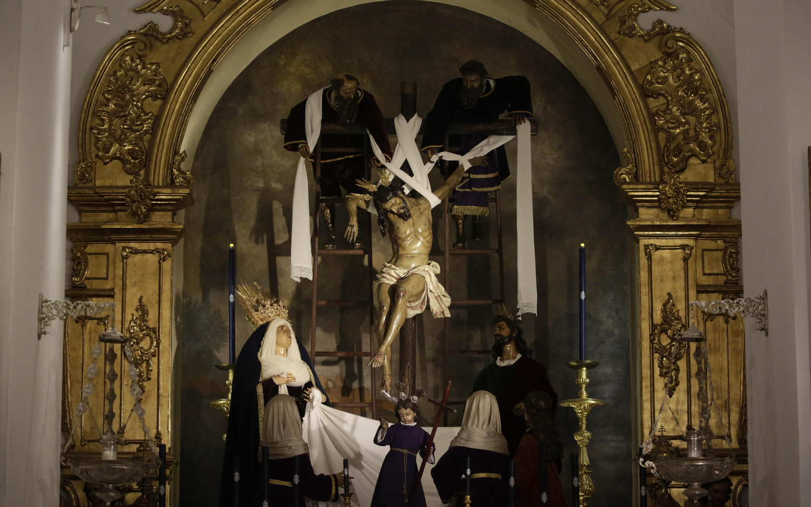 Las imágenes del Cristo de la Quinta Angustia tras su restauración