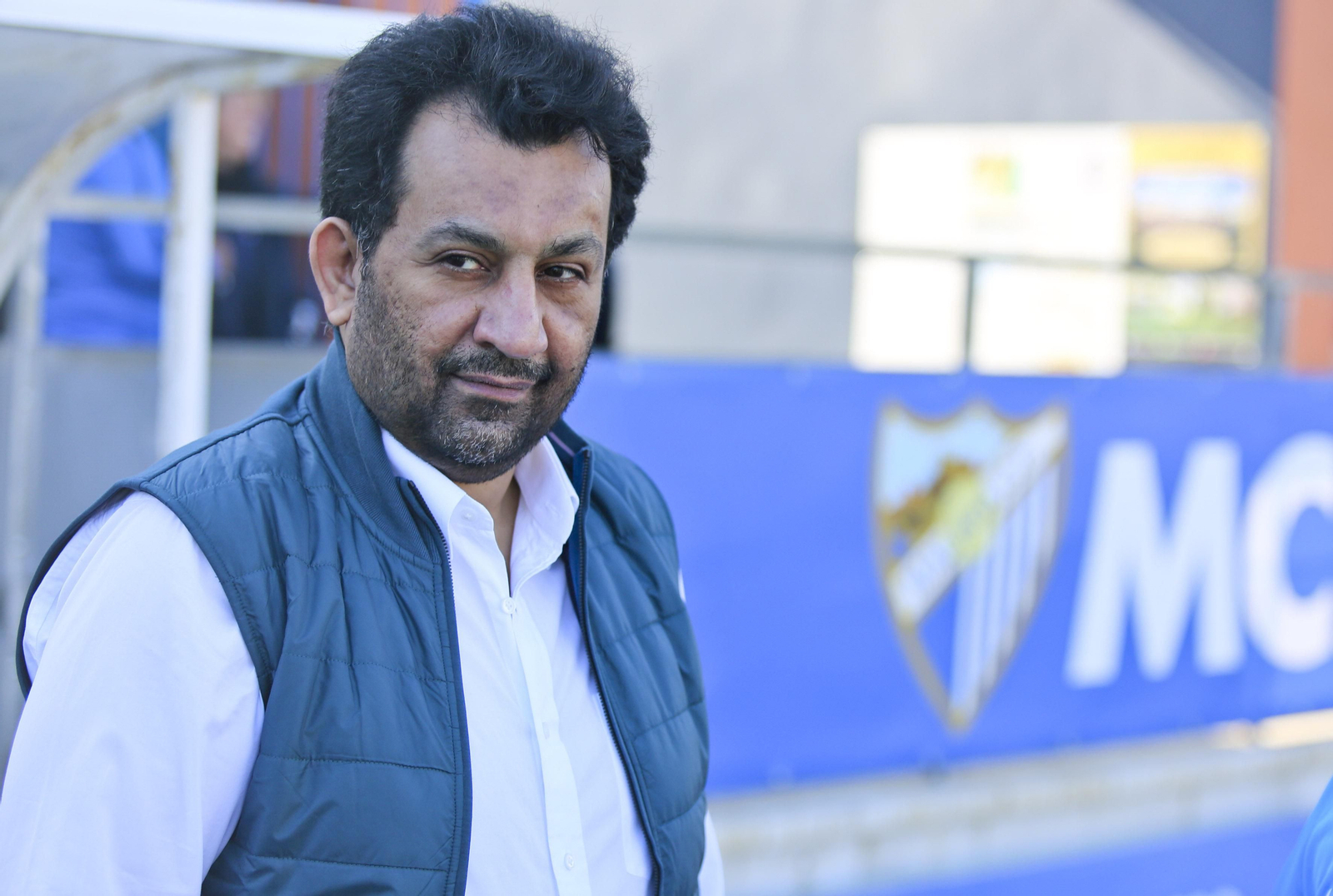 El jeque Al-Thani, en una visita en Málaga.
