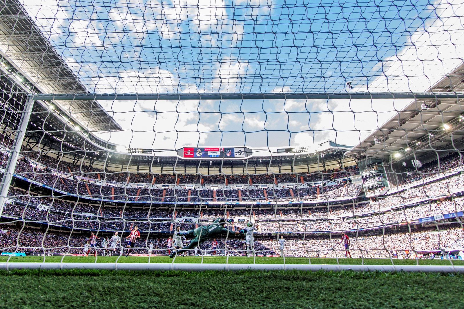 Las imágenes del Real Madrid-Atlético de Madrid