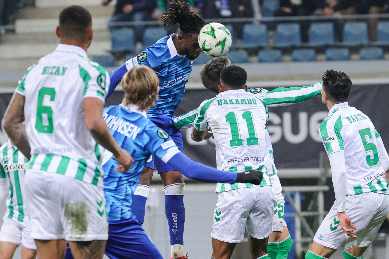 Las fotos del Gent - Betis de la Conference League