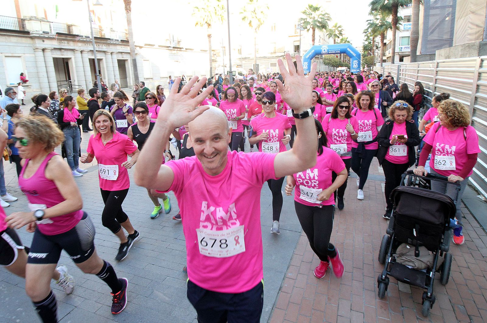 "Kms por Ellas", la carrera de La Mujer en imágenes