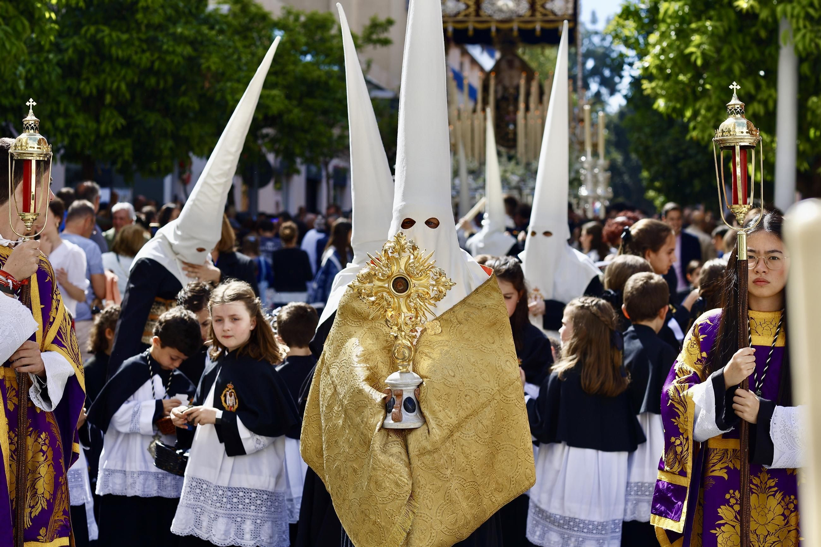 Descendimiento en el Viernes Santo de Málaga, en imágenes