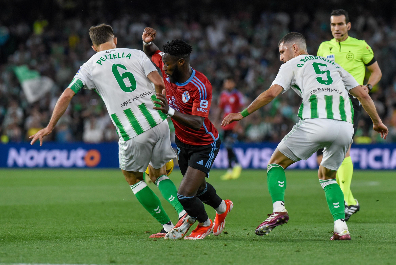 Las imágenes del Real Betis-Celta
