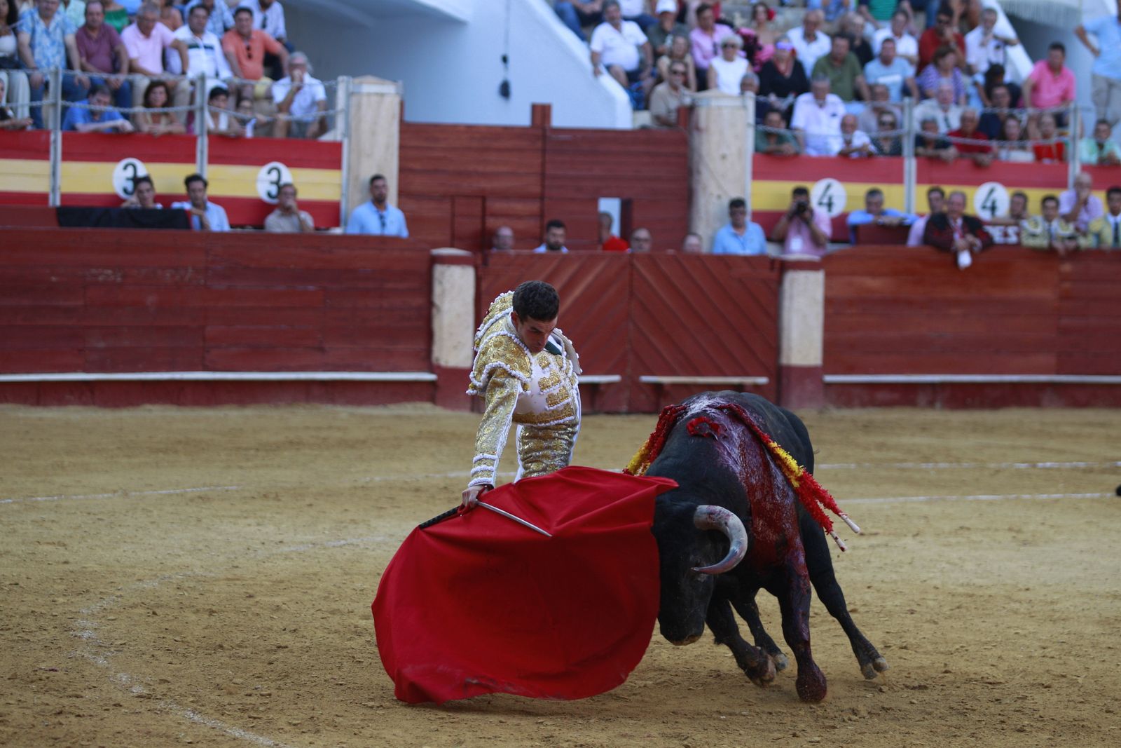 Imágenes de la corrida de toros del jueves en la Feria de Almería 2024