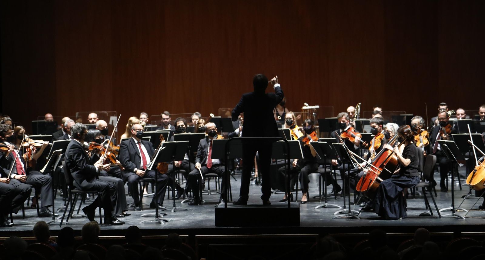 La Orquesta de Córdoba, en su primer concierto de abono de la temporada 2021/2022.