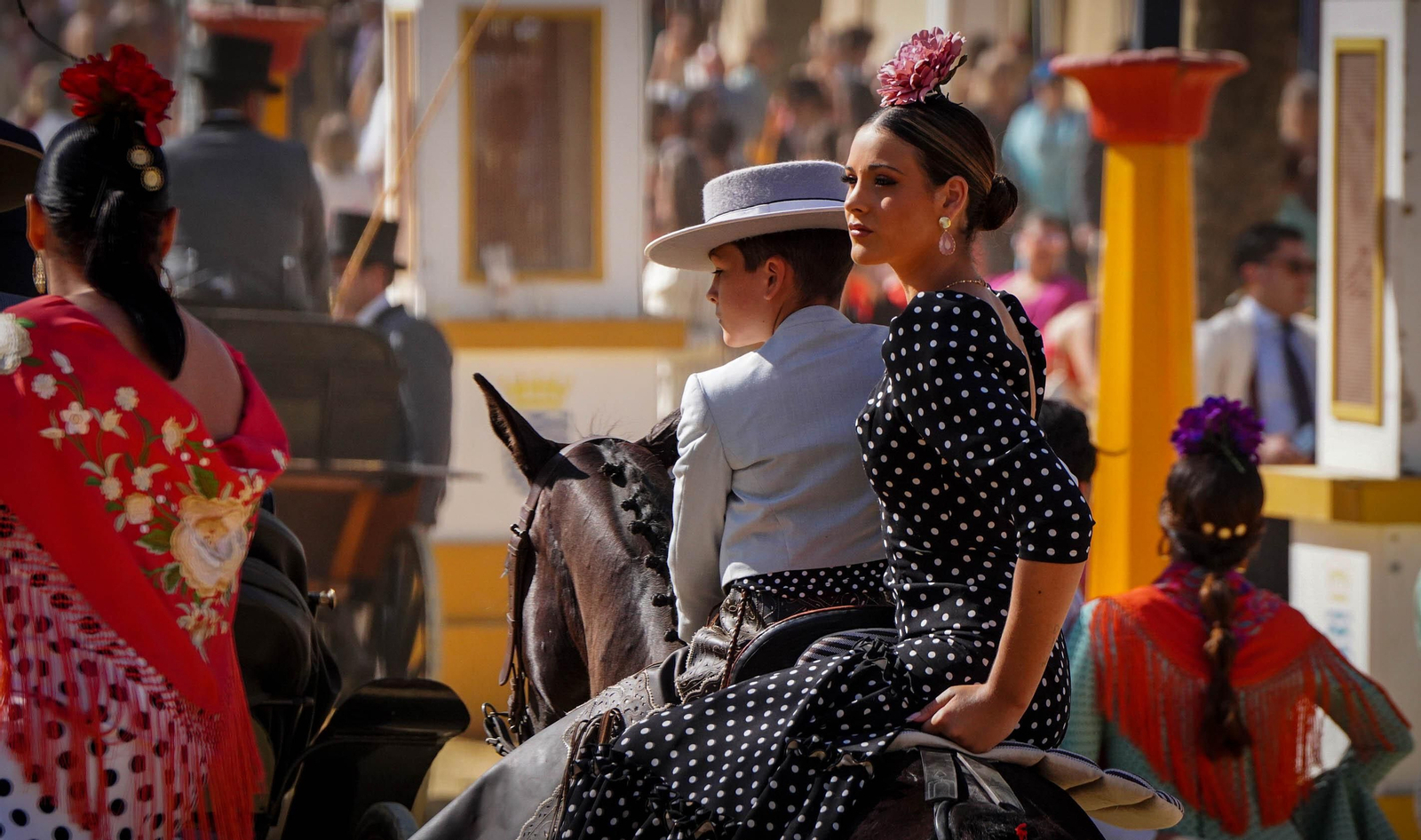 Búscate en las imágenes del viernes de la feria de Jerez 2023