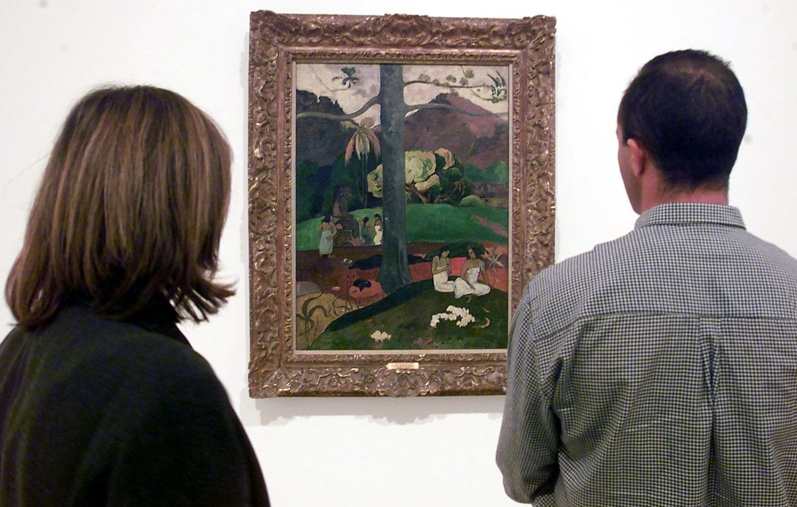 Ante 'Mata Mua' de Gauguin, una de las joyas de la colección Carmen Thyssen.