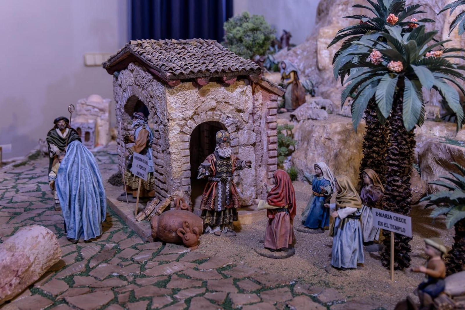 Así disfrutan en estas fechas cercanas a la Navidad los jienneses de la Ruta Belenística