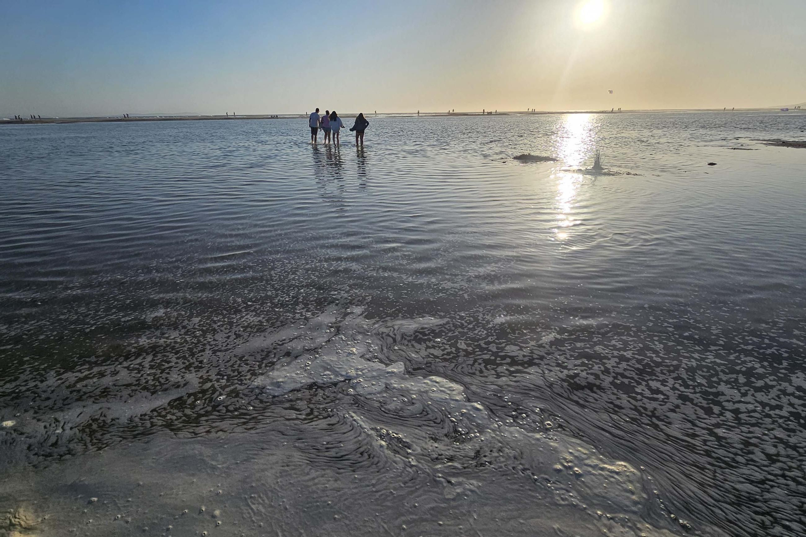 Las fotos del mar de fondo en las playas de Tarifa